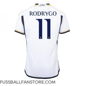 Real Madrid Rodrygo Goes #11 Replik Heimtrikot 2023-24 Kurzarm